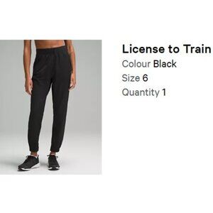 Lululemon License to Train High-Rise Pant